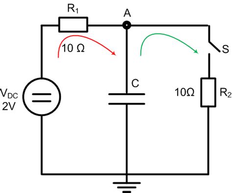 electric circuits - Capacitor charging and discharging - Physics Stack Exchange