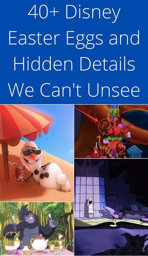 40 disney easter eggs and hidden details we can t unsee – Artofit