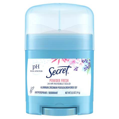 Secret Powder Fresh Invisible Solid Antiperspirant and Deodorant 0.5 oz