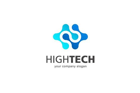 High Tech Logo | Tech logos, Hi tech logo, Data logo