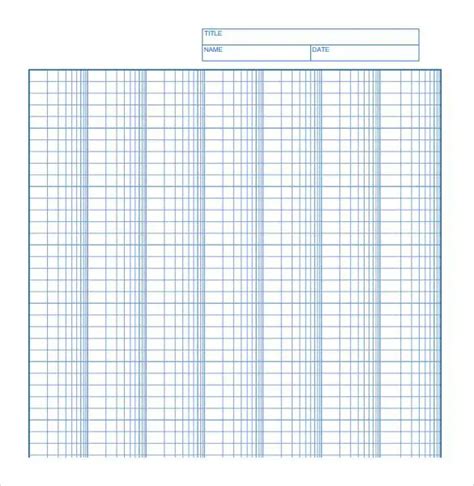 Free Printable Semi Log Graph Paper Template in PDF