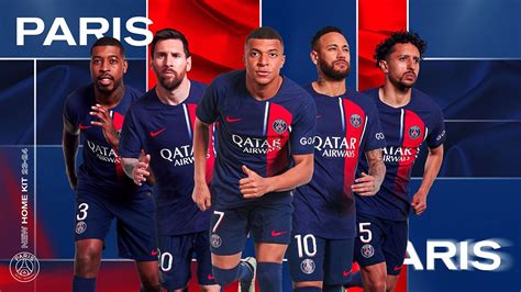 The new PSG home kit 2023/24 is out – and it's a great Ronaldinho ...