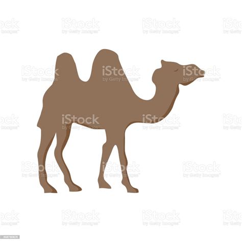 Camel Cartoon Silhouette Stock Illustration - Download Image Now ...