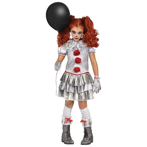 Carnevil Clown Costume for Girls - Walmart.com