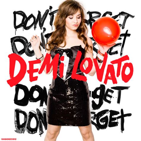 Demi Lovato - Don't Forget (Cover) by AbiimaaeelRaga on DeviantArt