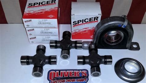 1410 OFF ROAD DRIVE SHAFT CARRIER BEARING U-BOLT STYLE YOKES – Oliver's ...