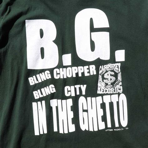 POST JUNK / 90’s B.G. “CHOPPER CITY IN THE GHETTO” L/S T-Shirt [XXL]