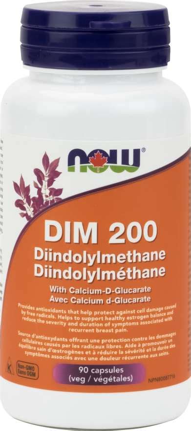 Now DIM 200mg with Calcium Glucarate, 90 Vegi-Caps - Your Health Food Store and So Much More ...