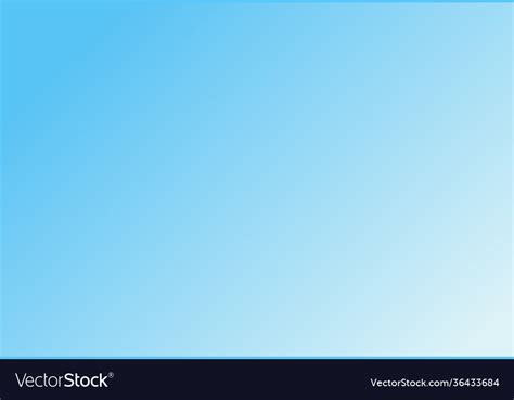 Sky blue gradient background for advertisement Vector Image