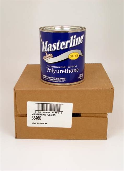 Masterline Oil Based Polyurethane Wood Floor Finish Gloss Quart | Chicago Hardwood Flooring