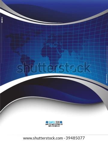 Frame Futuristic Design Stock Vector Illustration 39485077 : Shutterstock