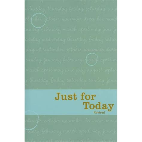 Just for Today: Daily Meditations for Recovering Addicts (Paperback ...