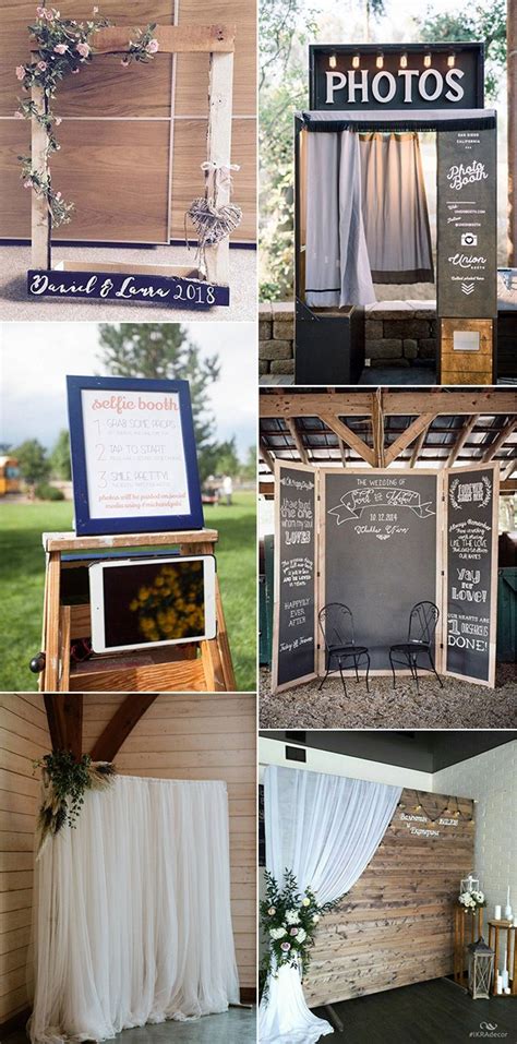 18 Wedding Photo Booth Ideas to Have Fun - EmmaLovesWeddings