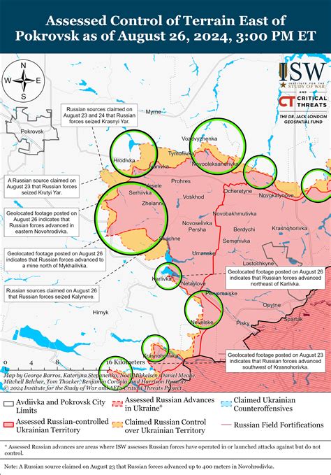 Russian Offensive Campaign Assessment, August 26, 2024 | Critical Threats