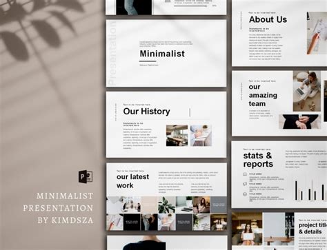 Design a professional minimal powerpoint presentation by Kimdsza | Fiverr