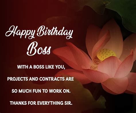 110+ Birthday Wishes For Boss - Statustown