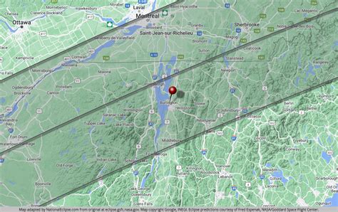 National Eclipse | Burlington, Vermont | April 8, 2024 - Total Solar ...