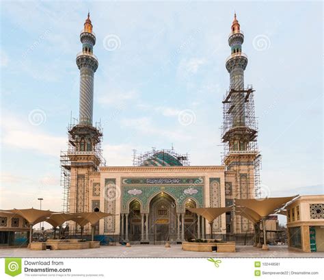 Fatima Masumeh Shrine in the City of Qom, Iran Stock Image - Image of culture, islamic: 102448581