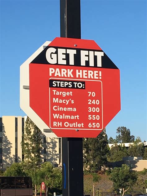 This "get fit" parking lot sign https://ift.tt/2MfQxls | Parking lot sign, Best funny pictures ...