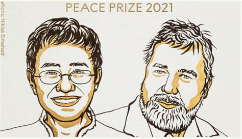 2 Journalists Win Nobel Peace Prize 2021 for Freedom of Expression