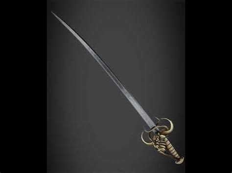 Berserk Griffith Sword 3D printable model | replica | prop | cosplay | stl | print file - YouTube