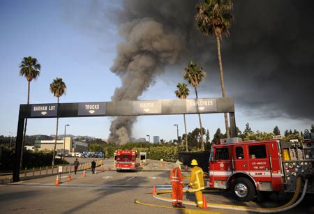 Judiciary Report - Hollywood Studio Suffers Terrible Fire