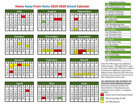 Palm Beach State College School Calendar