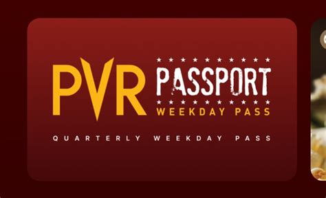 [Explained] PVR Passport: What is it, How to Buy and Use PVR Passport ...