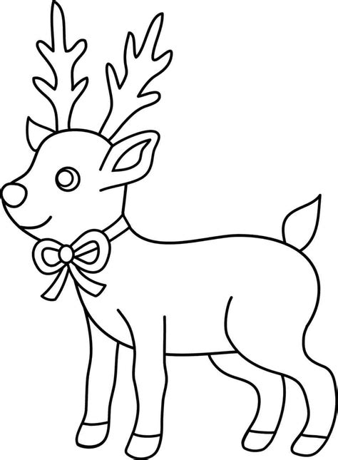 Reindeer Drawing Creative Art - Drawing Skill