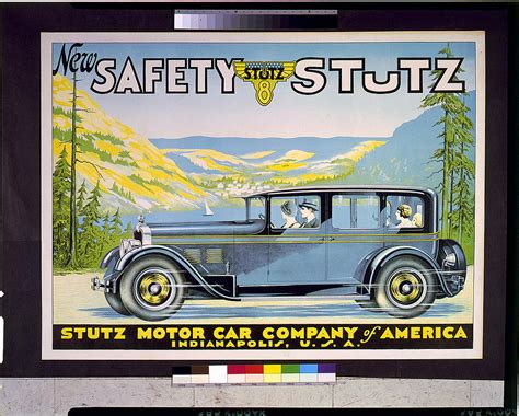 New safety Stutz--Stutz 8. Stutz Motor Car Company of America, Indianapolis, U.S.A. | Library of ...