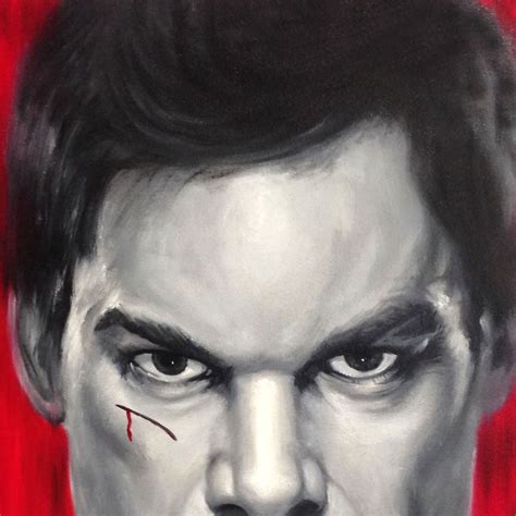 Dexter Painting Dexter Pop Art Canvas Print | Etsy