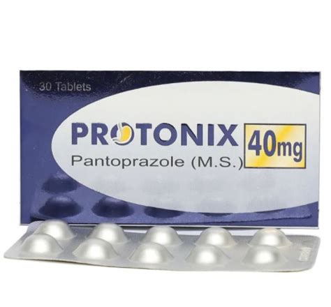 Protonix Tab 40mg 30's – Ailaaj