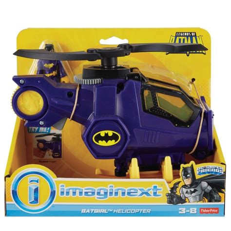 Imaginext Legends of Batman Batgirl Helicopter - Imaginext DC Superfriends Range UK