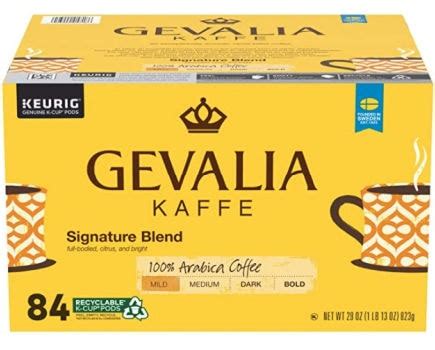 Gevalia Signature Blend Coffee K-cups (84 ct.): $20.56 + FREE Shipping ...