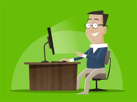 Office Desk Animation - Lets Work by Jacques Alomo on Dribbble