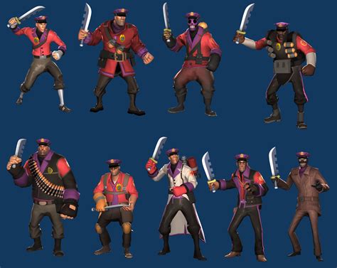 People keep making Purple Guy loadouts, so I figured I'd 1-Up them and make 9 of them. This is ...