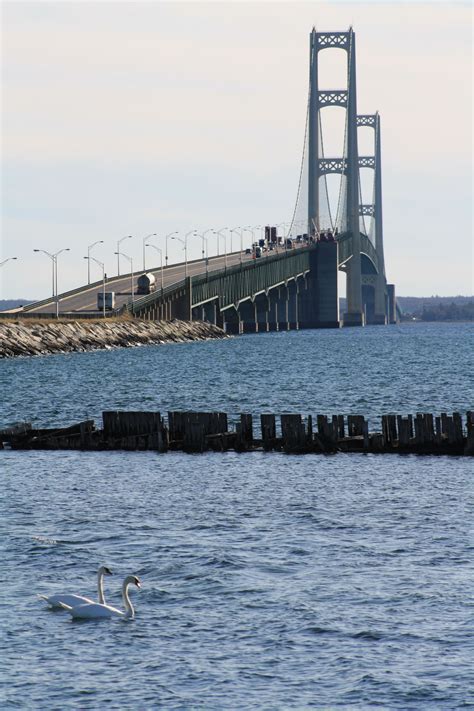 St. Ignace, Michigan | Bay bridge, Places to travel, Michigan