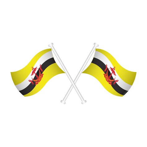 Brunei Flag, Brunei, Flag, Brunei Watercolor Flag PNG and Vector with Transparent Background for ...