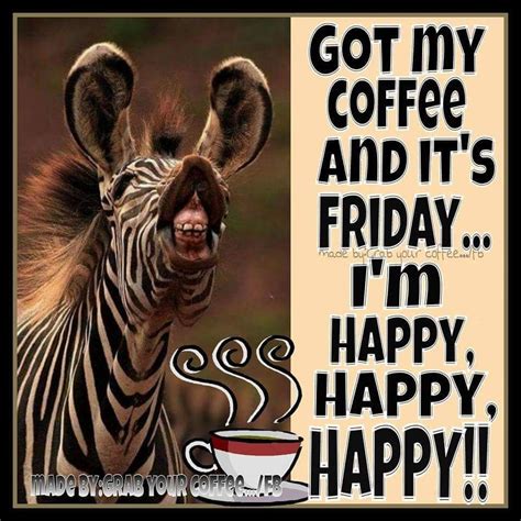 Giraffe meme Friday coffee quote. | Friday quotes funny, Its friday quotes, Friday humor