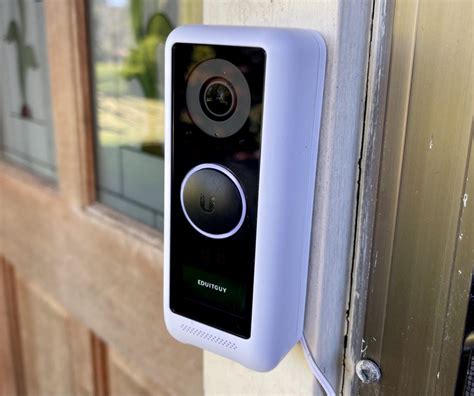 Smart Doorbell, G4 Doorbell from Ubiquiti – eduitguy