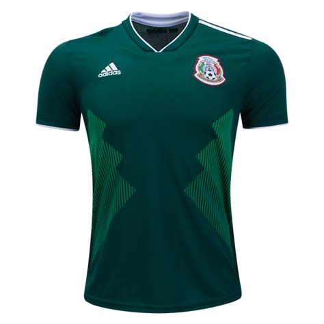 Mexico 2018 World Cup Home Jersey by Adidas http://www.soccershop.co ...