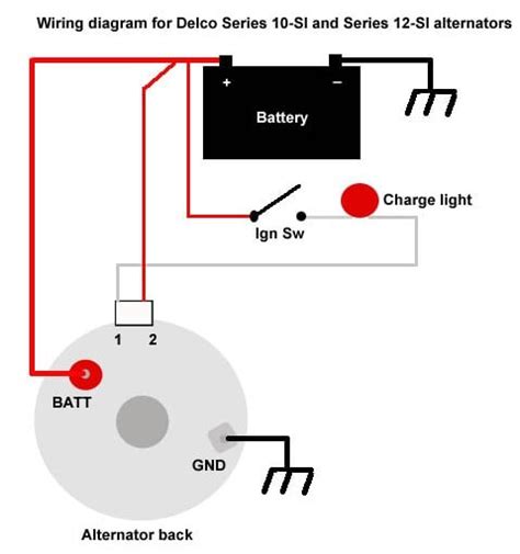 Alternator Wiring Diagram Chevy 350