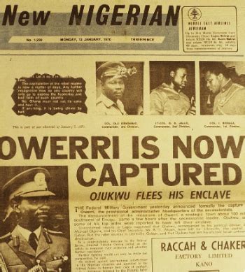 Nigerian Civil War: History, Causes & Effects - World History Edu