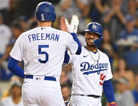 Dodgers News: Mookie Betts, Freddie Freeman Having Best Offensive Season for 1-2 in MLB History ...