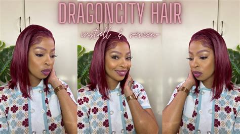 Frontal Bob wig install |Dragon city hair~ South African YouTuber - YouTube