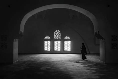 Islamic Architecture in Black and White · Free Stock Photo