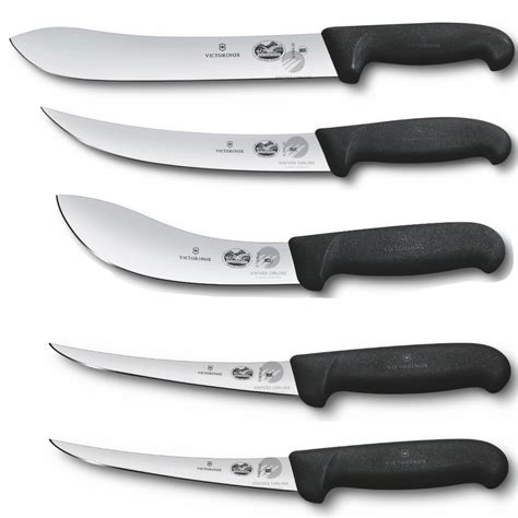 NEW VICTORINOX 5PC BUTCHER KNIFE SET KIT SKINNING BONING BREAKING | Buy ...