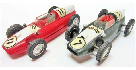 VINTAGE 1960S GERMAN KADER ROAD RACING SLOT CAR SET