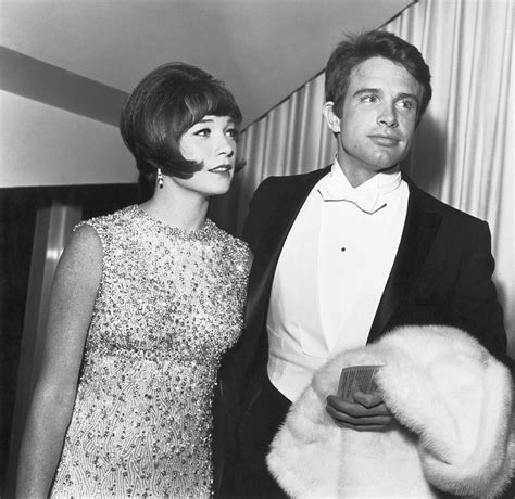 Shirley Maclaine And Warren Beatty by Michael Ochs Archives