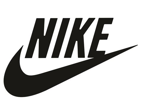 Nike Logo black drawing free image download